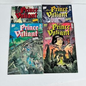 Prince Valiant #1-4 Set 1994 Charles Vess Elaine Lee Marvel Select Arthurian